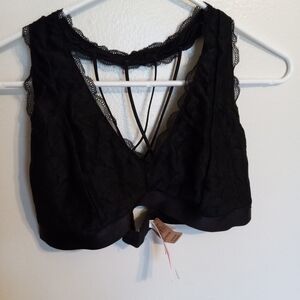 Sonoma Black Lace Crop Top